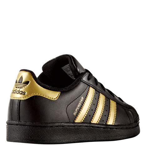 adidas superstar kinderschuhe schwarz|Kids Adidas Superstar Shoes .